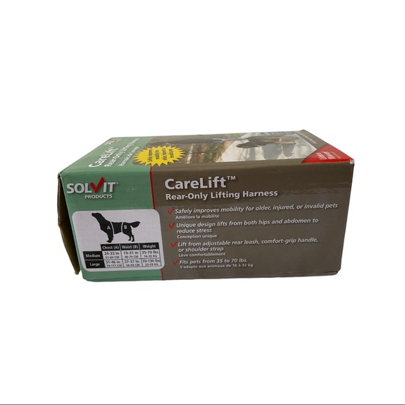 Solvit CareLift Dog Petsafe Solvit Carelift Rearonly Lifting
